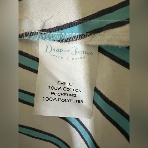 Draper James Stripe Shirtdress 10 - Picture 8 of 9